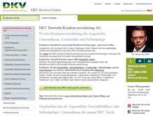 Tablet Screenshot of dkv-haleck-berlin.de